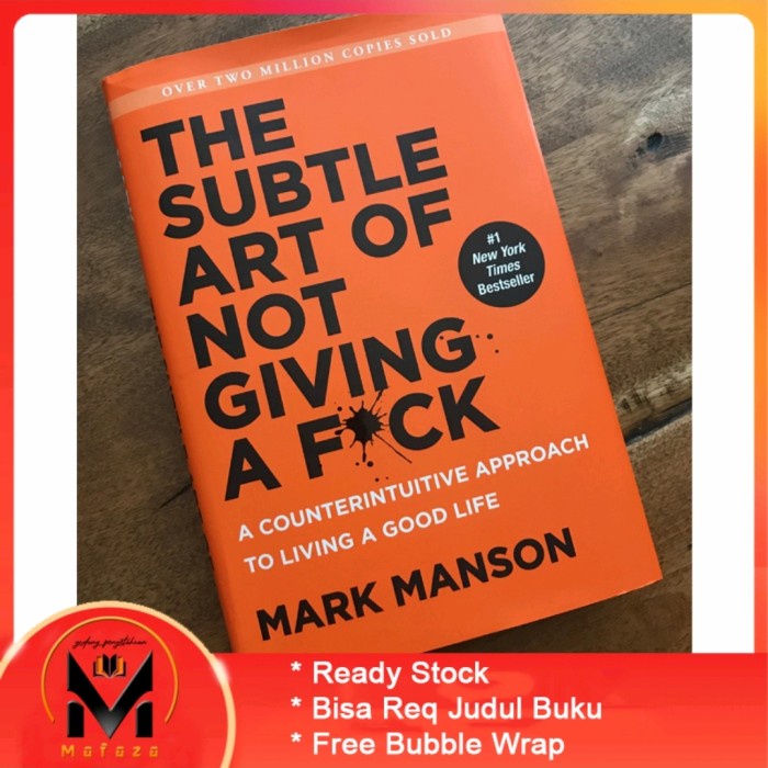 Jual BUKU THE SUBTLE ART OF NOT GIVING A F K Shopee Indonesia