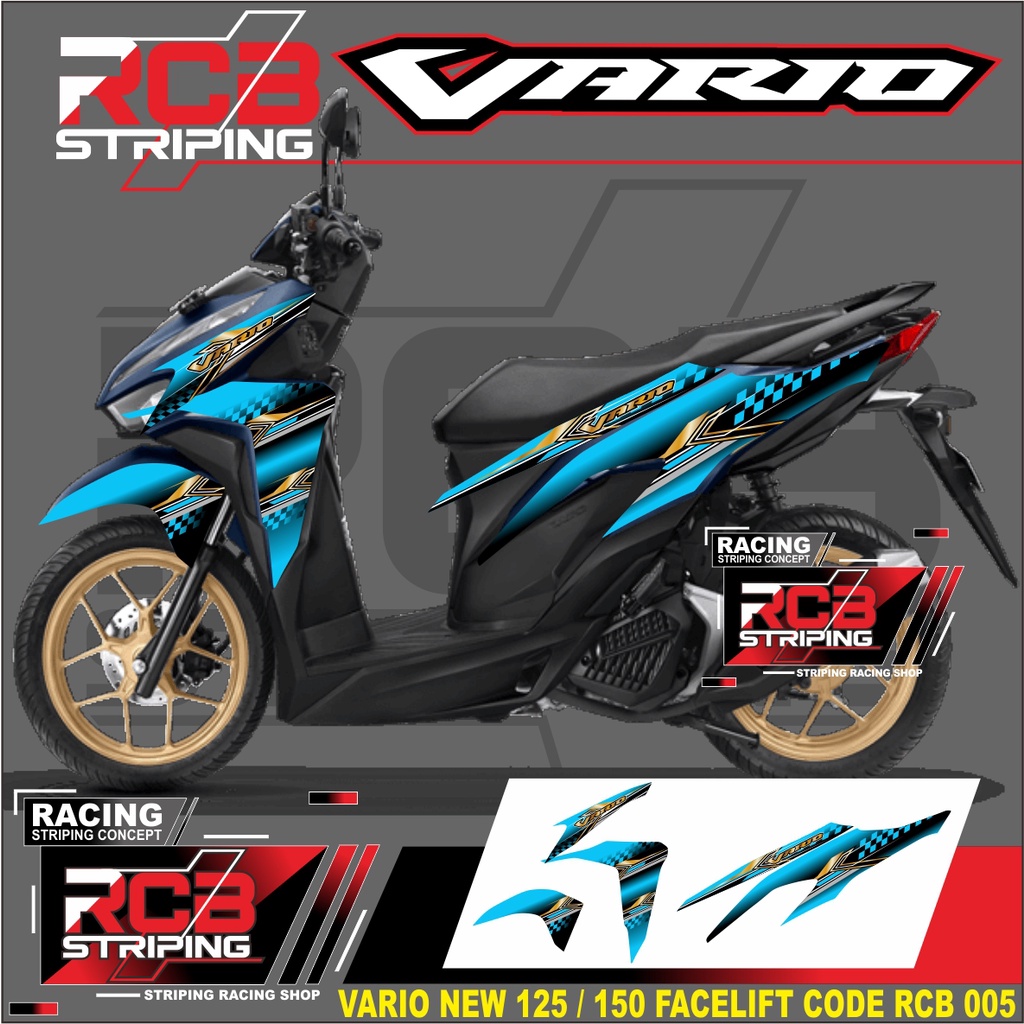 Jual STRIPING VARIO ALL NEW 125 150 THN 2018 2019 2020 2021 2022