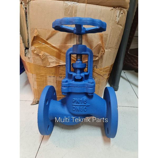 Jual Globe Valve Steam Cast Iron PN 16 2 Inch DN 50 Shopee Indonesia