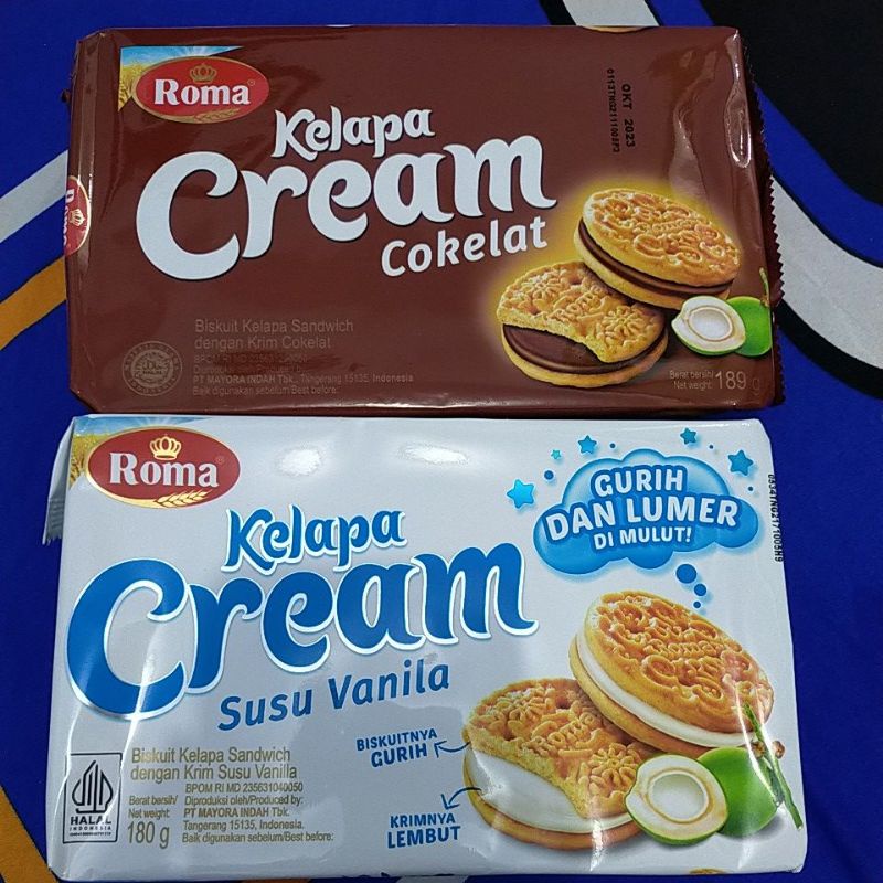 Jual Roma Kelapa Cream Gram Shopee Indonesia