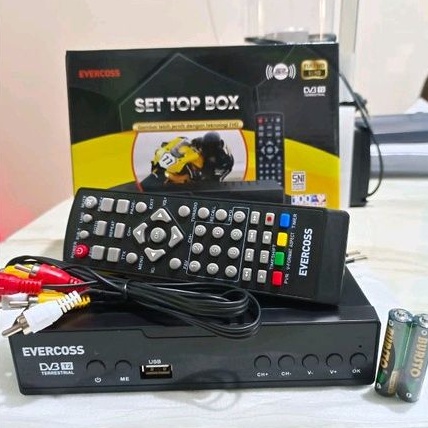 Jual Evercross Set Top Box Pro Tv Digital Receiver Full Hd Stb