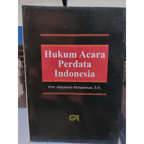 Jual Hukum Acara Perdata Indonesia Abdul Kadir Muhammad Shopee Indonesia