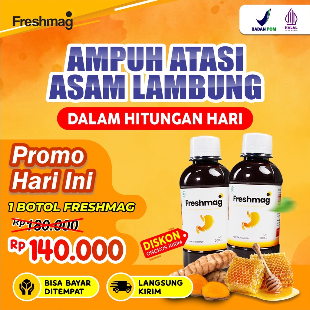 Jual Freshmag Solusi Masalah Asam Lambung Maag Gerd Mual Muntah