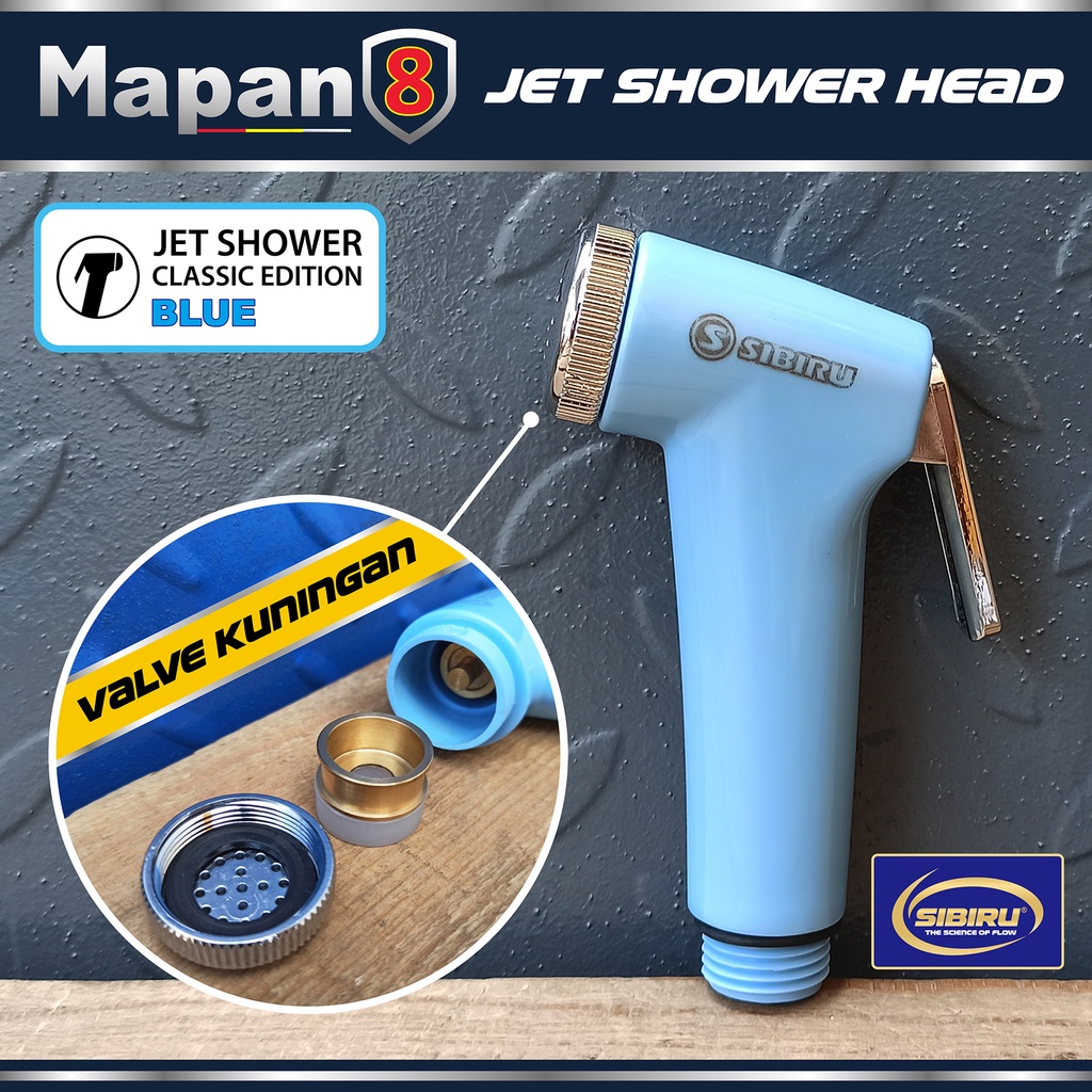 Jual Kepala Jet Shower Bidet Head Cebok Semprotan Toilet Closet WC