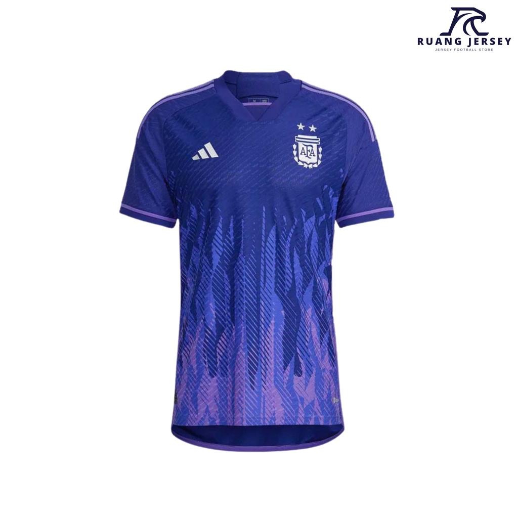 Jual Jersey Sepak Bola Argentina Away Player Issue Piala Dunia