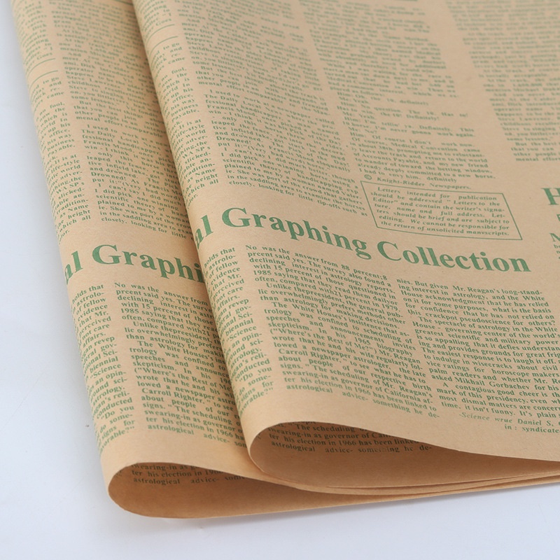 Jual Rumah Krave Newspaper Koran Wrapping Paper Kraft Samson Kertas