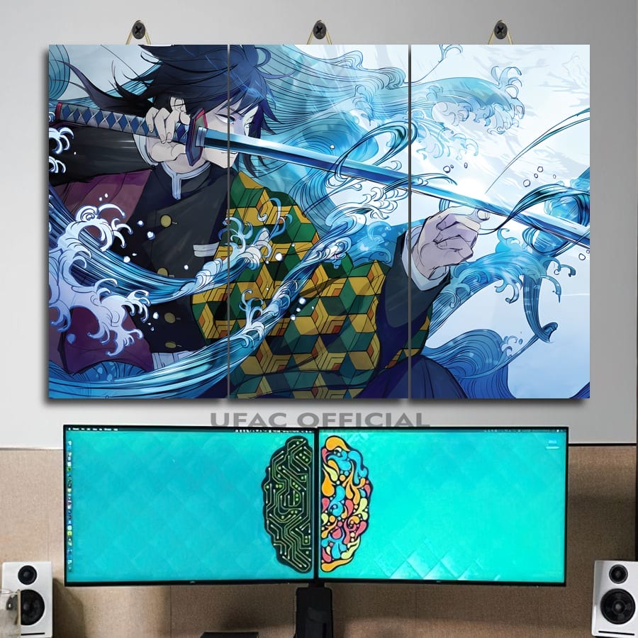 Jual Hiasan Kamar Cowo Anime Kimetsu No Yaiba The Mugen Train