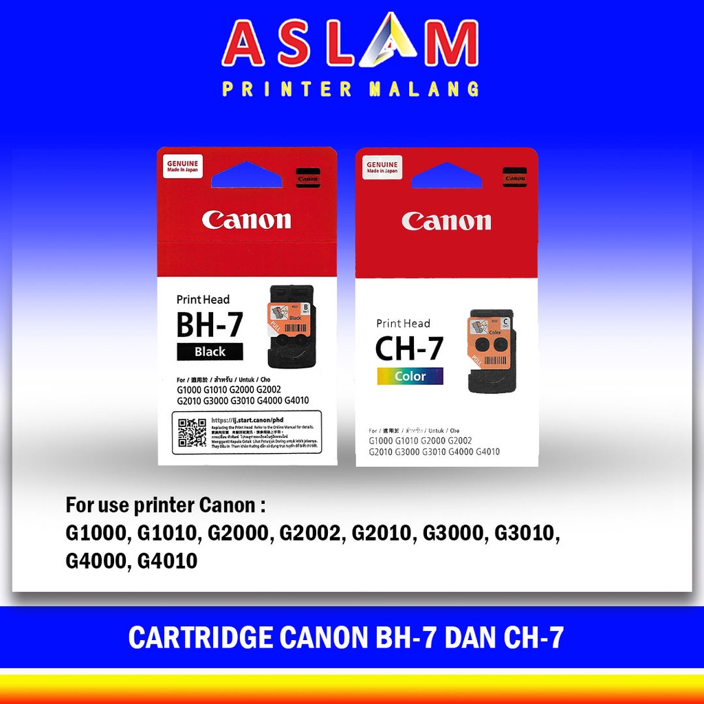 Jual Printhead Canon Bh Black Ch Color Cartridge Pengganti Ca