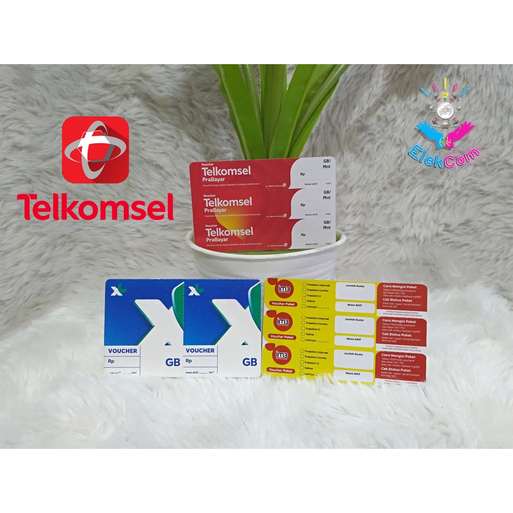 Jual VOUCHER KOSONG TELKOMSEL KALIMANTAN AREA Shopee Indonesia