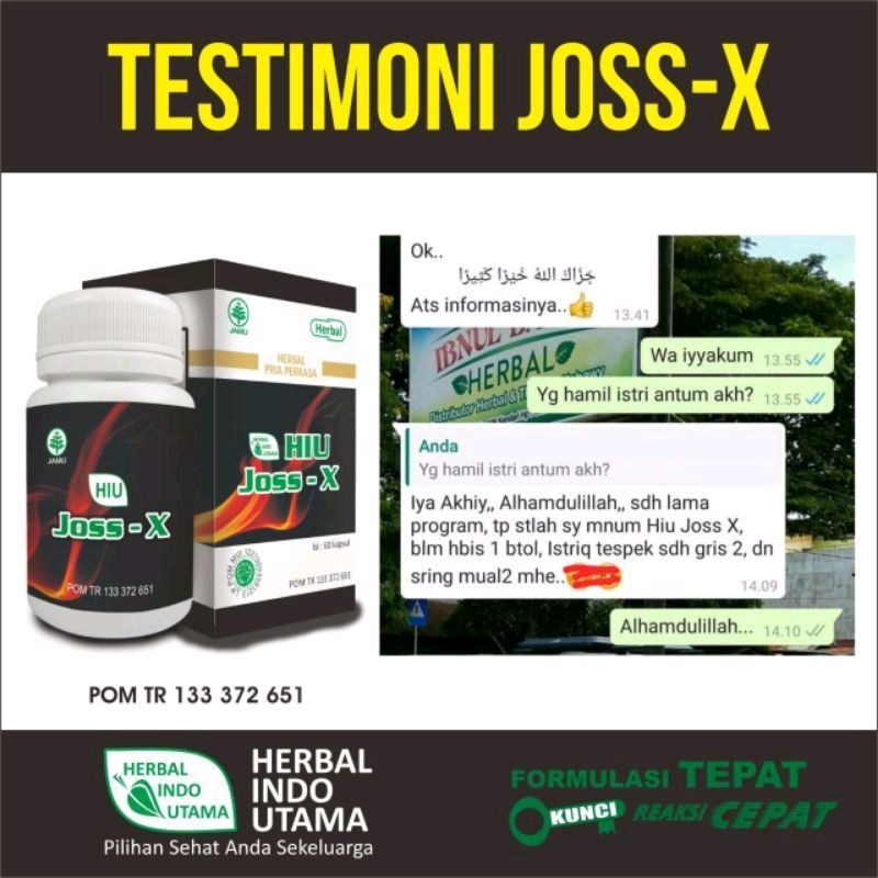 Jual HIU JOSS X Isi 60 Kapsul Original Shopee Indonesia