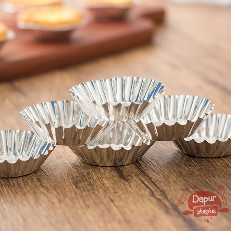 Jual Aluminium Foil Cup Cetakan Kue Muffin Cupcake Cetakan Pie Egg