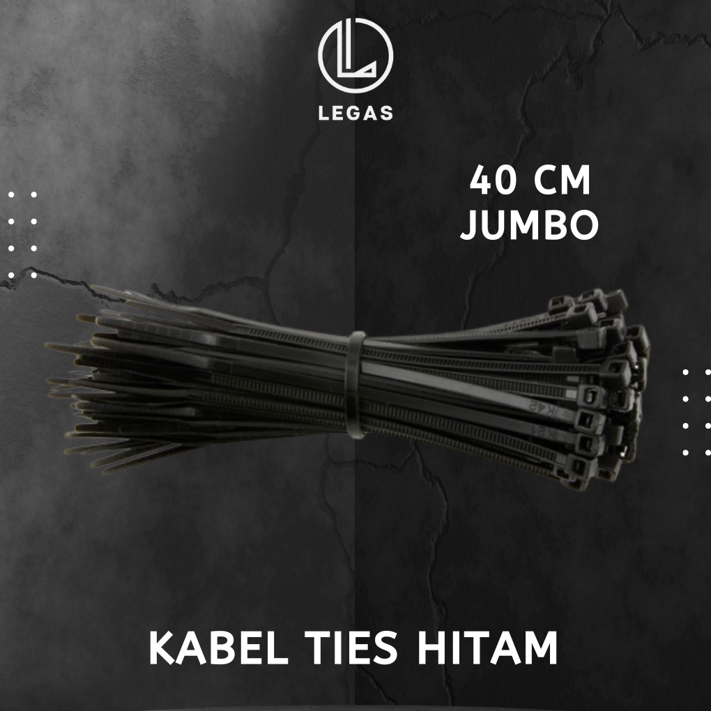 Jual Kabel Ties Isi Tebal Hitam Putih Mm X Cm Kabel Tis