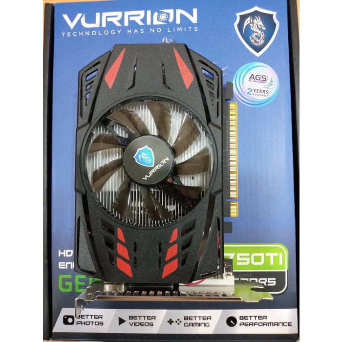 Jual Graphic Card Vga Vurrion Gtx 750 Ti 750Ti 4Gb Ddr5 Original