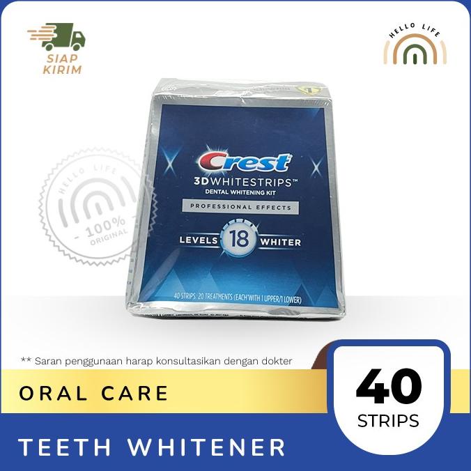 Jual Crest D Whitestrips Professional Effects Radiant Express Level