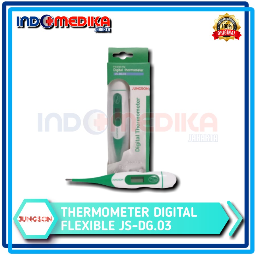 Jual Termometer Digital Jungson Flexible JS DG 03 Shopee Indonesia