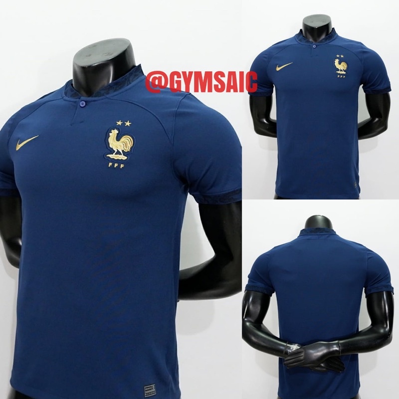 Jual READY STOCK JERSEY FRANCE HOME 2022 WORLD CUP BAJU BOLA