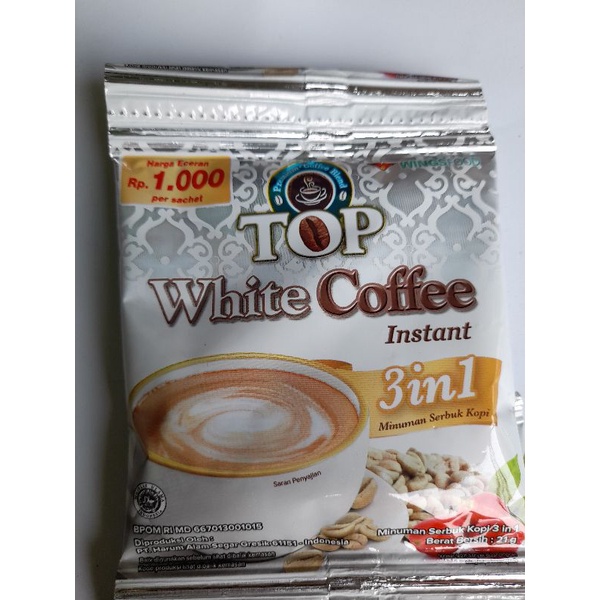 Jual Top Kopi Renteng Top White Coffe Top Cappucino Kopi Susu Top