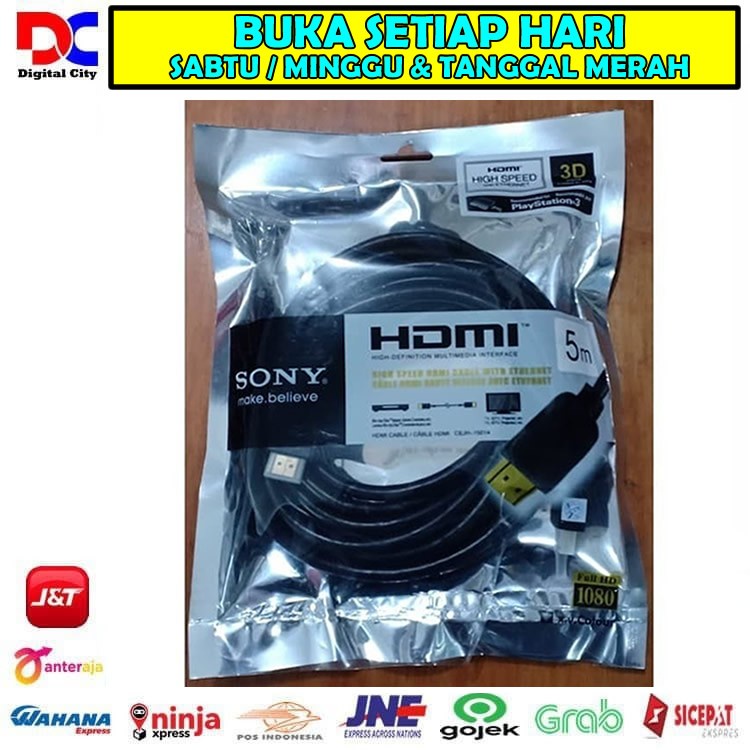 Jual Kabel HDMI SONY 2M 5M 10 Hdmi Cable Sony Shopee Indonesia