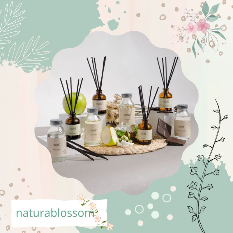 Jual Summerspring Refill Reed Diffuser Ml Pengharum Ruangan Penyegar