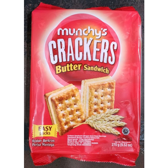 Jual Varian Biscuit Munchy S Cream Crakcer Wheat Cracker Choc