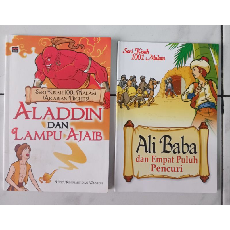 Jual Buku Seri Kisah 1001 Malam Arabian Nights Aladdin Dan Ali Baba