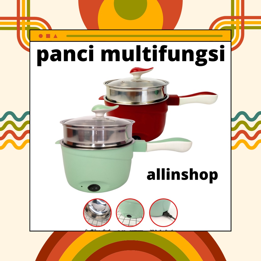 Jual Produk Baru Panci Elektrik Multifungsi Electric Fry Pan Panci