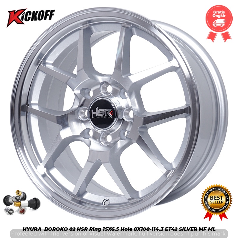 Jual Velg Mobil Racing Hsr Hyura Boroko Ring Buat Brio Jazz Mobilio