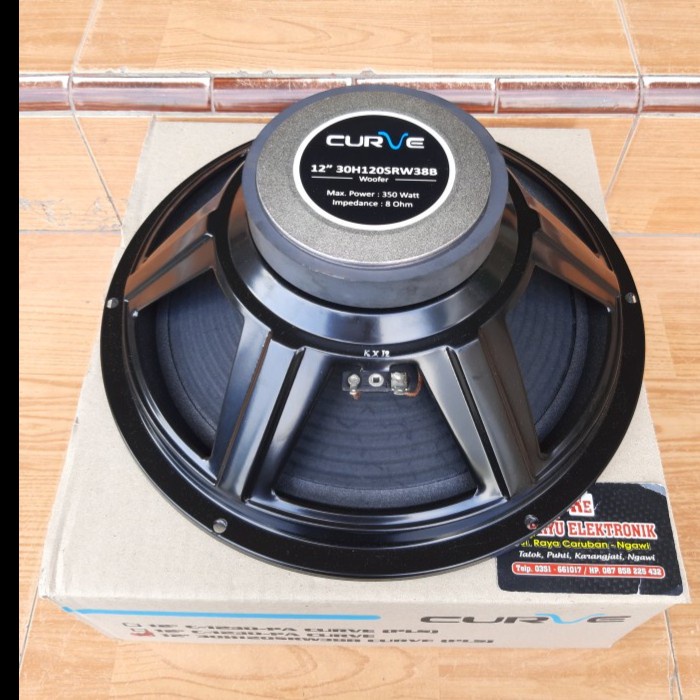 Jual Speaker Curve Inch Woofer H Srw B Shopee Indonesia