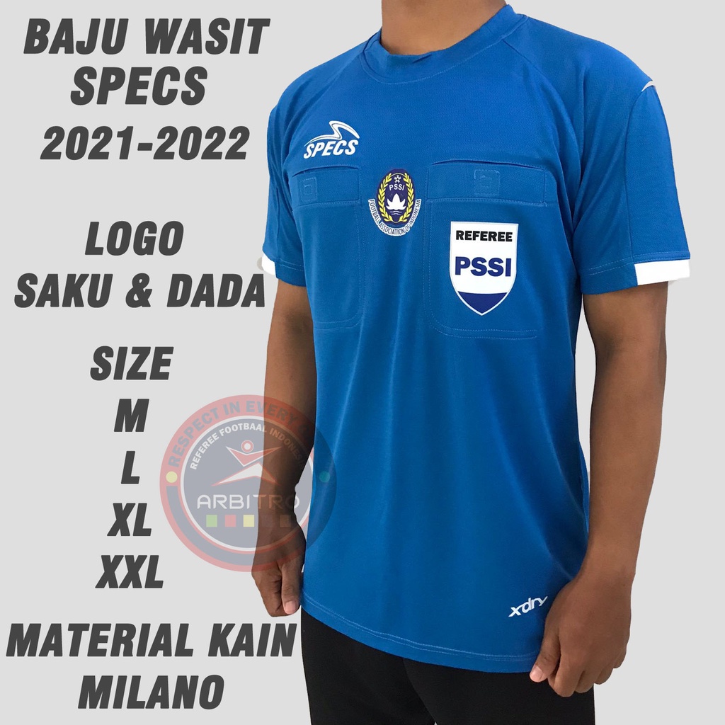 Jual REALPICT BAJU WASIT REFEREE BRI LIGA 1 2021 2022 2 LOGO PATCH