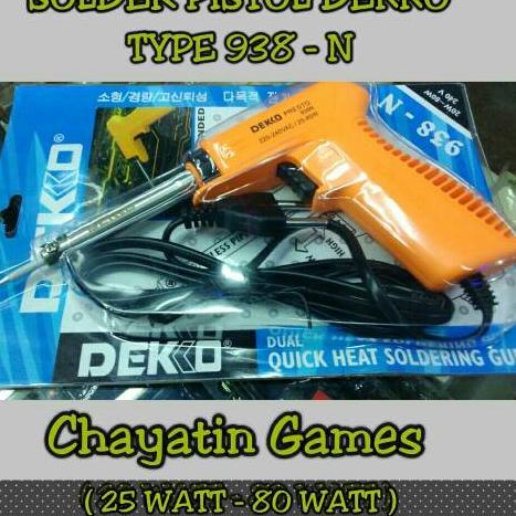 Jual Solder Dekko Type N W W Model Pistol Tembak Shopee