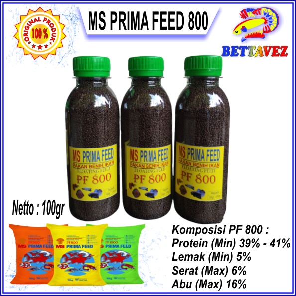 Jual Prima Feed Pf Gr Matahari Sakti Pelet Ikan Cupang Guppy