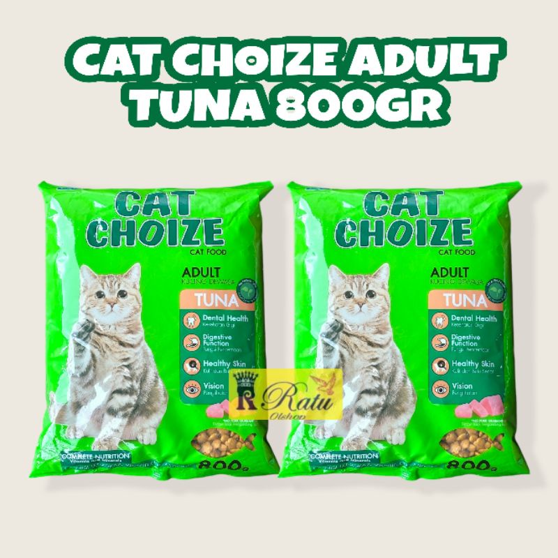 Jual CAT CHOIZE Adult TUNA Dry Food Makanan Kucing Dewasa 800GR