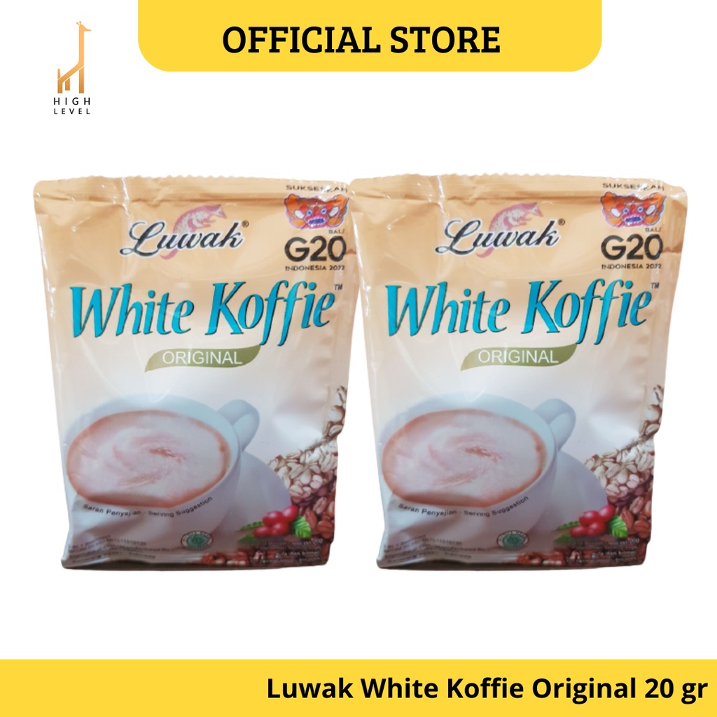 Jual Kopi Coffee Luwak White Koffie Original Gr Shopee Indonesia