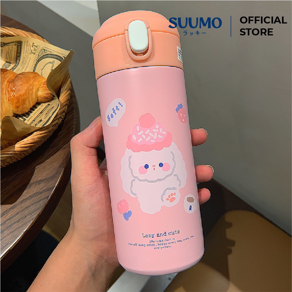 Jual Suumo Botol Minum Termos Stainless Steel Tumbler Karakter Lucu