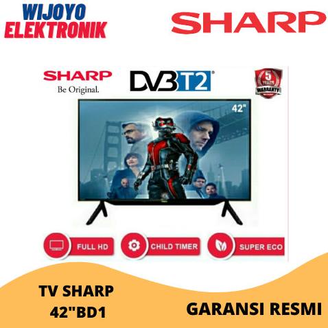 Jual TV SHARP LED DIGITAL 42 INCH 2T C42BD1I FULL HD Shopee Indonesia