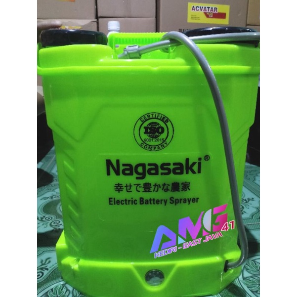 Jual Sprayer Elektrik Nagasaki 16L Alat Semprot Pertanian Shopee