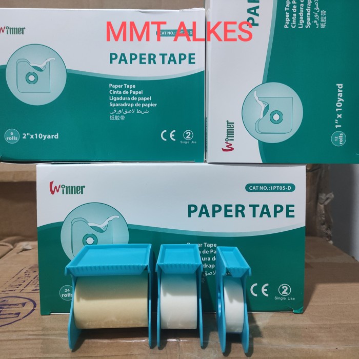 Jual MICROPORE WINNER PAPER TAPE 10 YARD X 1 2 INCHI 1 INCHI 2 INCH