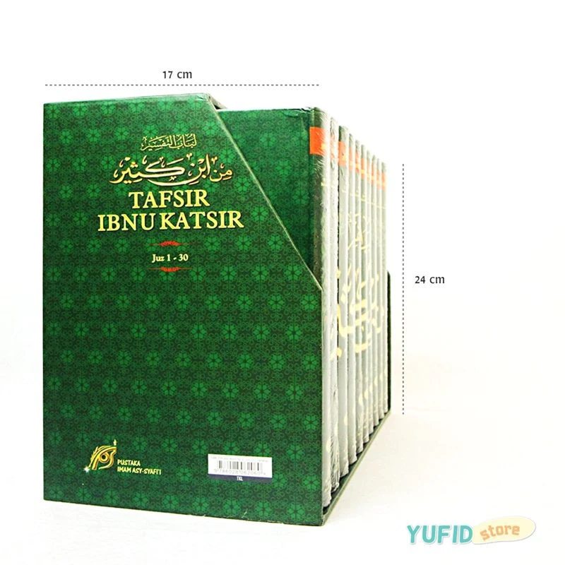 Jual Buku Tafsir Ibnu Katsir 10 Jilid Pustaka Imam Syafii Shopee