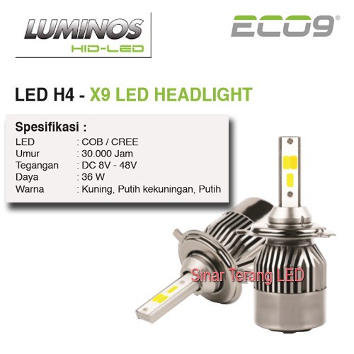 Jual Lampu Led Depan Utama Mobil Warna Headlamp Headlight H Hilo