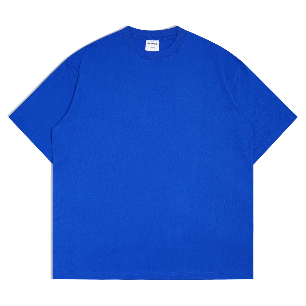 Jual In Hos T Shirt Basic Royal Blue S Kaos Polos Biru Shopee