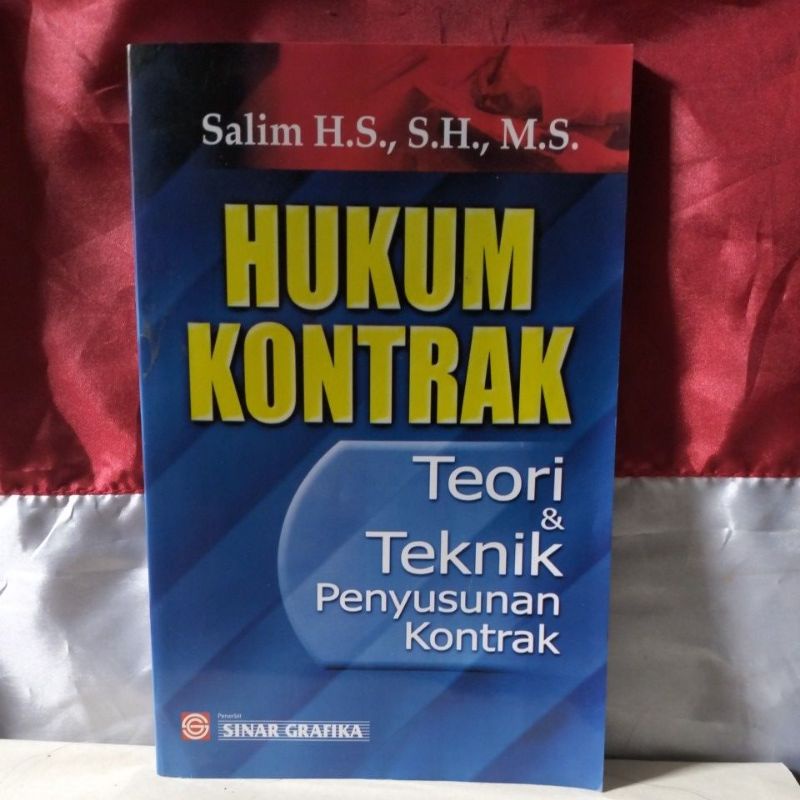 Jual Buku Kuliah Hukum Perguruan Tinggi Hukum Kontrak Teori Dan