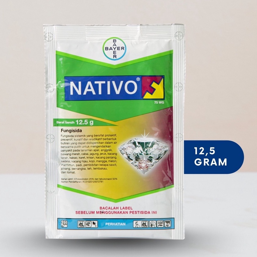 Jual Bayer Nativo 75 WG Fungisida Sistemik 12 5 Gram Shopee Indonesia