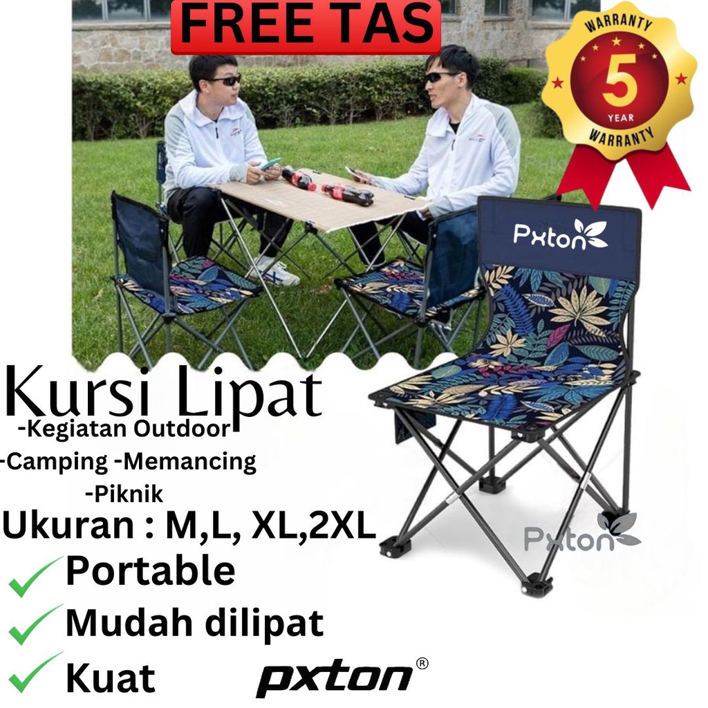 Jual Kursi Lipat Camping Outdoor Portable Kursi Gunung Bangku Lipat