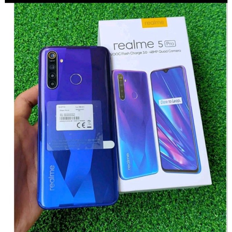 Jual Realme 5 Pro RAM 8GB 128 GB Second Good Condition Fungsi Lancar