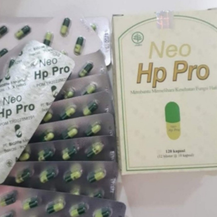 Jual NEO HP PRO STRIP 10 KAPSUL MEMELIHARA FUNGSI HATI LIVER Shopee