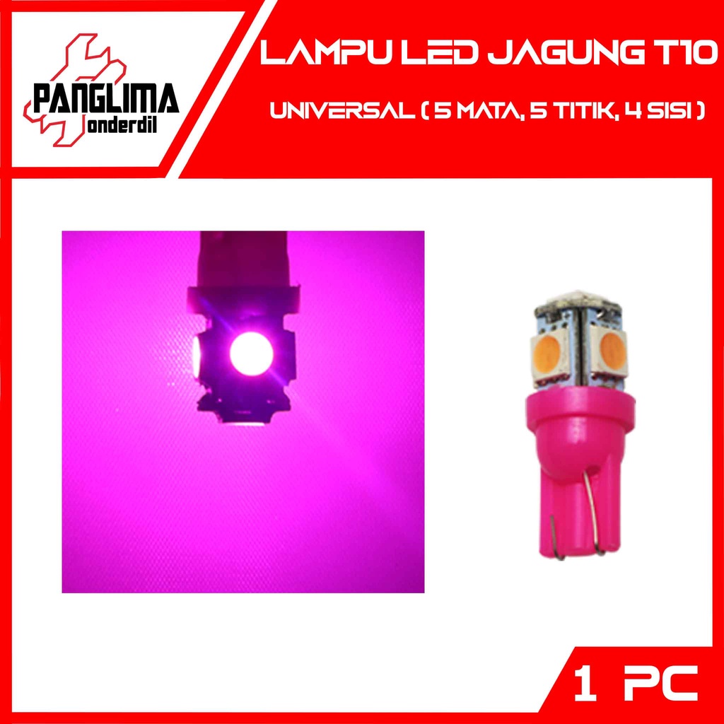 Jual LED Jagung 5 Titik T10 Universal Lampu Senja Kota Sen Mundur