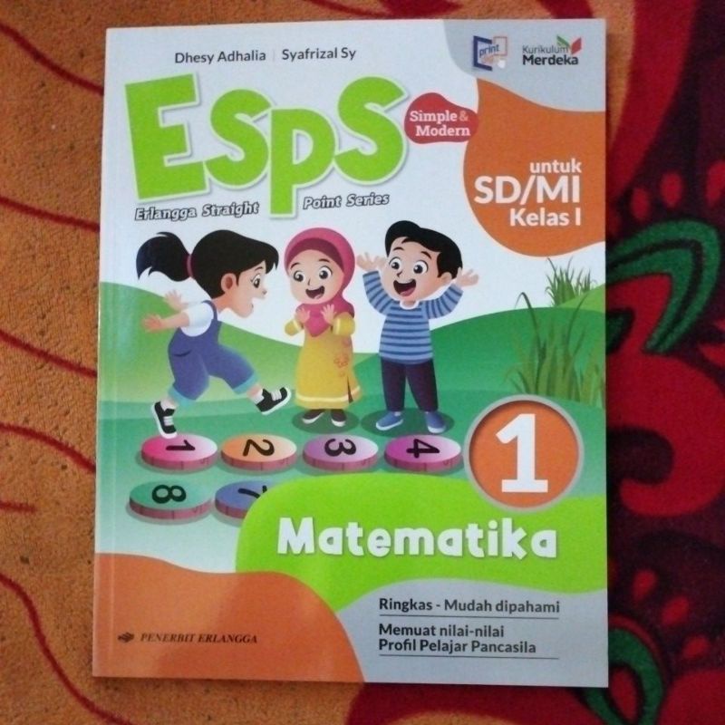 Jual Original Buku Esps Matematika Kelas Sd Kurikulum Merdeka