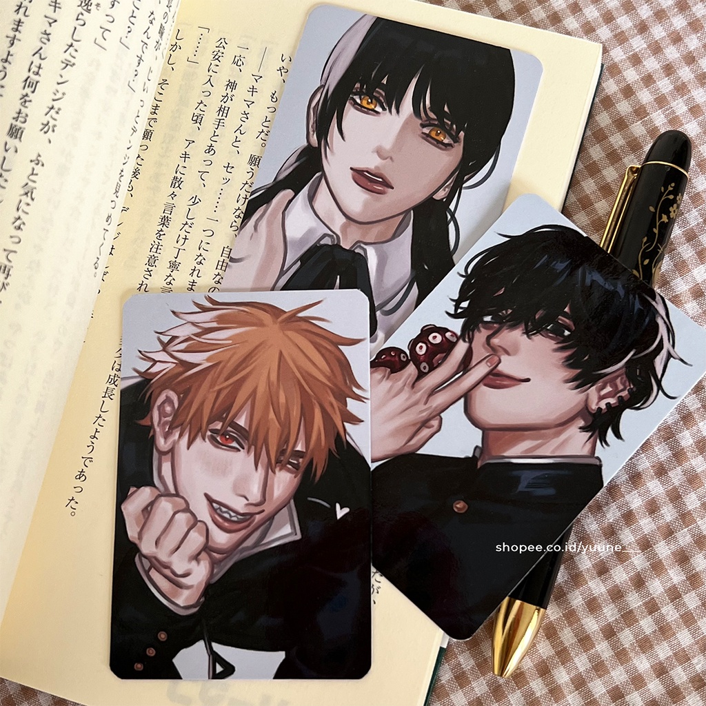 Jual CHAINSAW MAN Photocard Denji Yoshida Asa Yoru By Yuune Shopee