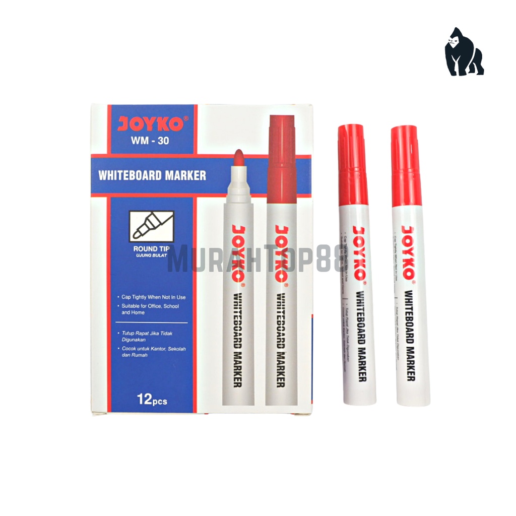 Jual Joyko Whiteboard Marker Wm Wm Wm Hitam Biru Merah