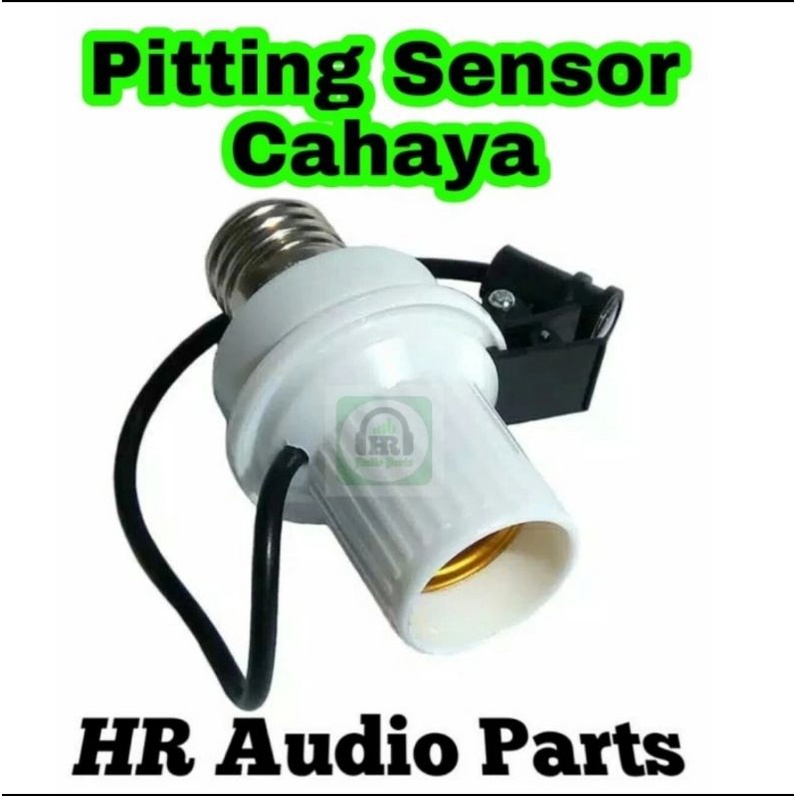 Jual Fitting Lampu E Otomatis Sensor Cahaya Led Pitingan Sensor